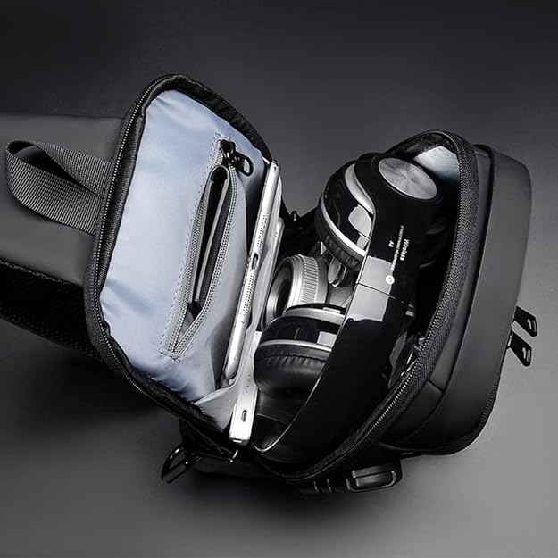 ๐ Multifunction Sling Bag โ Stylish, Compact & Travel-Ready ๐คโจ