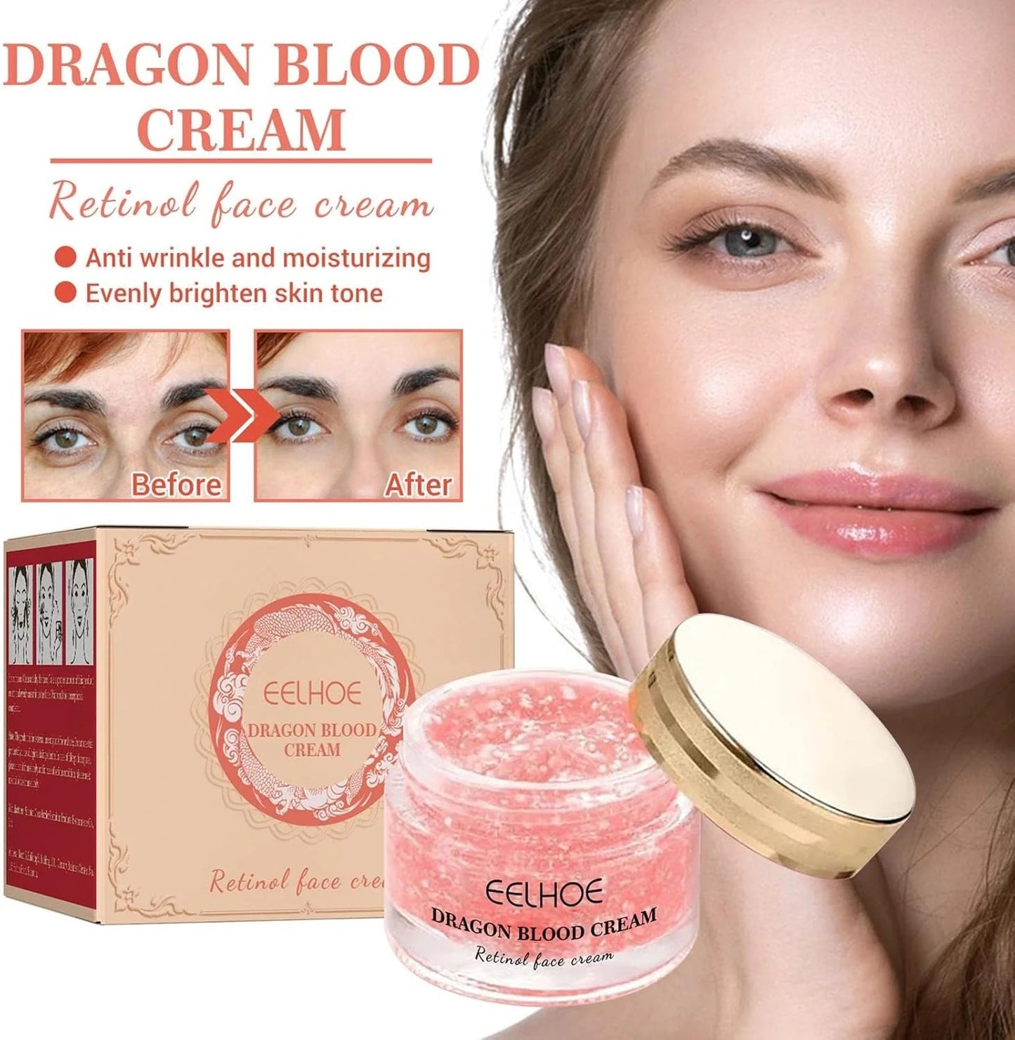Dragon Blood Face Cream – Retinol & Dragon Blood Skincare Cream