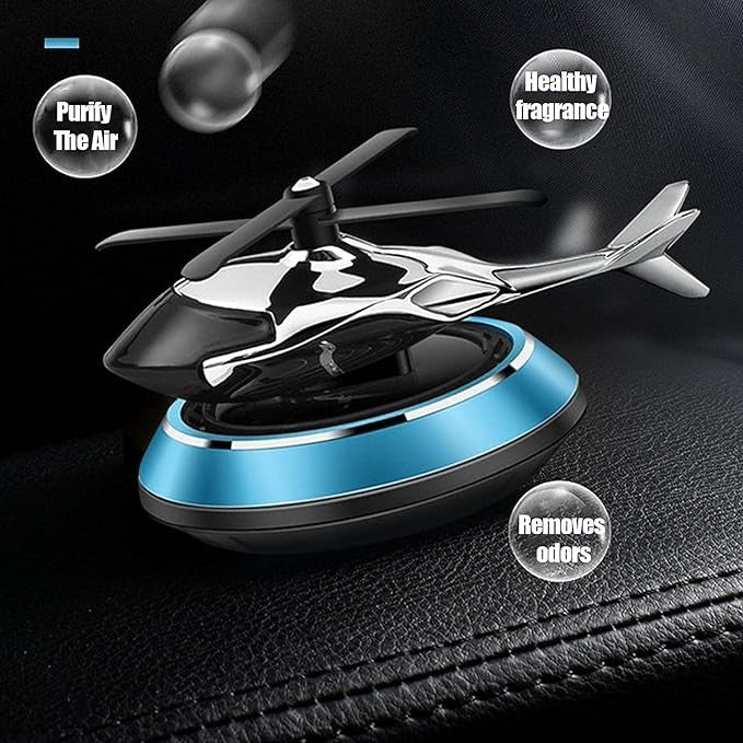 Solar Car Fragrance – Helicopter Solar Aroma Air Freshener