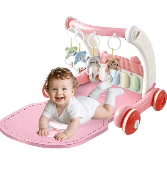 Kids Game 2-in-1 Baby Gym & Walker