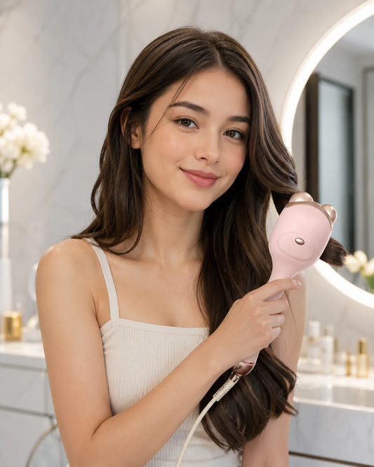 Bear Ceramic Hair Waver – Multi-Temperature Hair Styling Tool