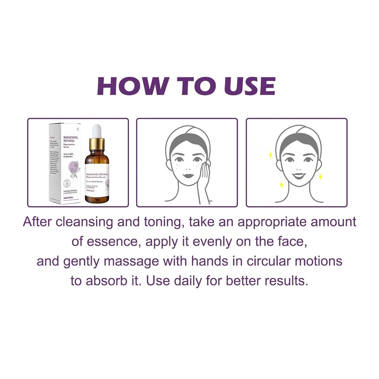 Venature Bakuchiol Retinol Serum – Anti-Wrinkle Rejuvenation Serum 30ml