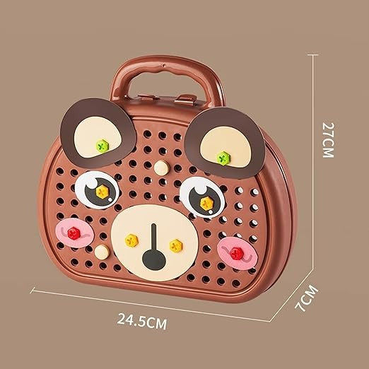 DIY Creative Screw Puzzle Suitcase