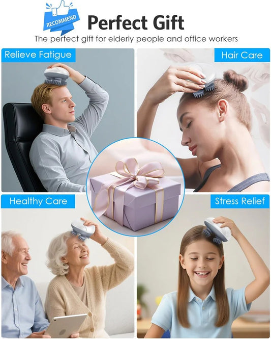 Smart Scalp Massager – Rotating Massage Heads (Model OSK-701)