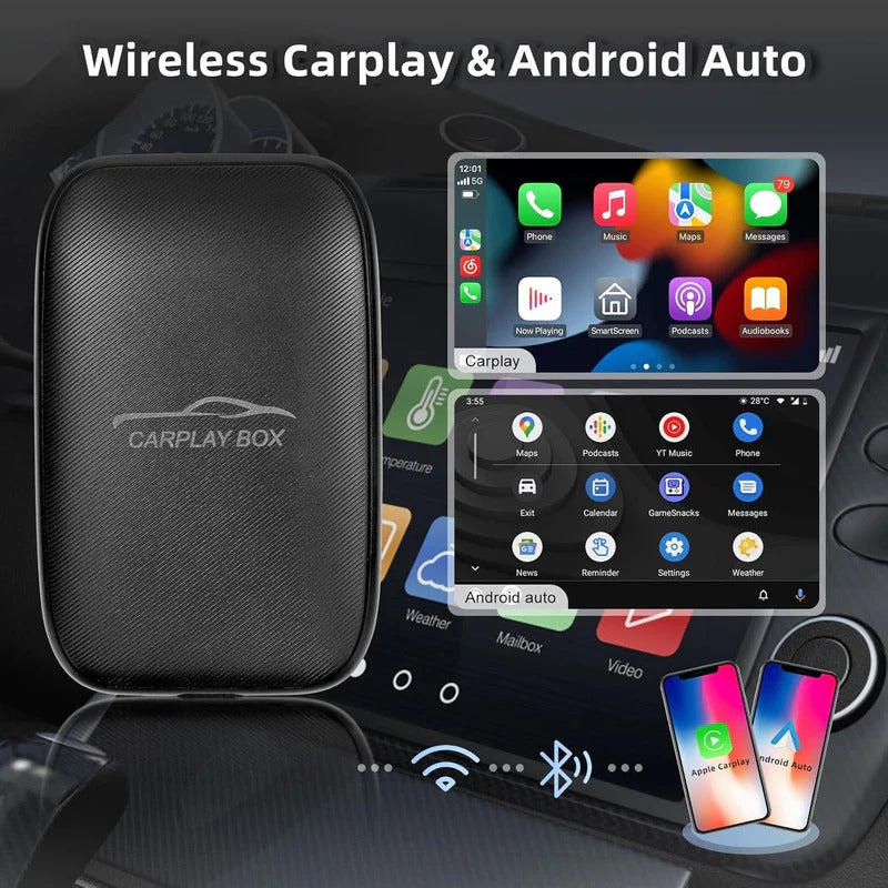 Carplay Box – Wireless CarPlay & Android Auto Smart Adapter