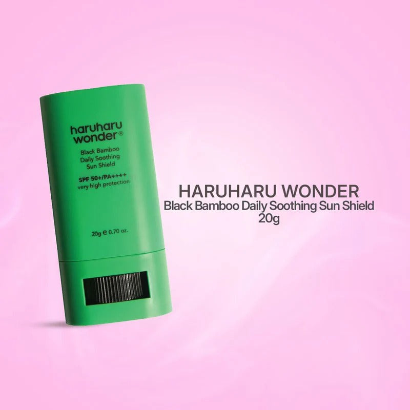Haruharu Wonder Sun Stick SPF 50+ PA++++ – Black Bamboo 20g