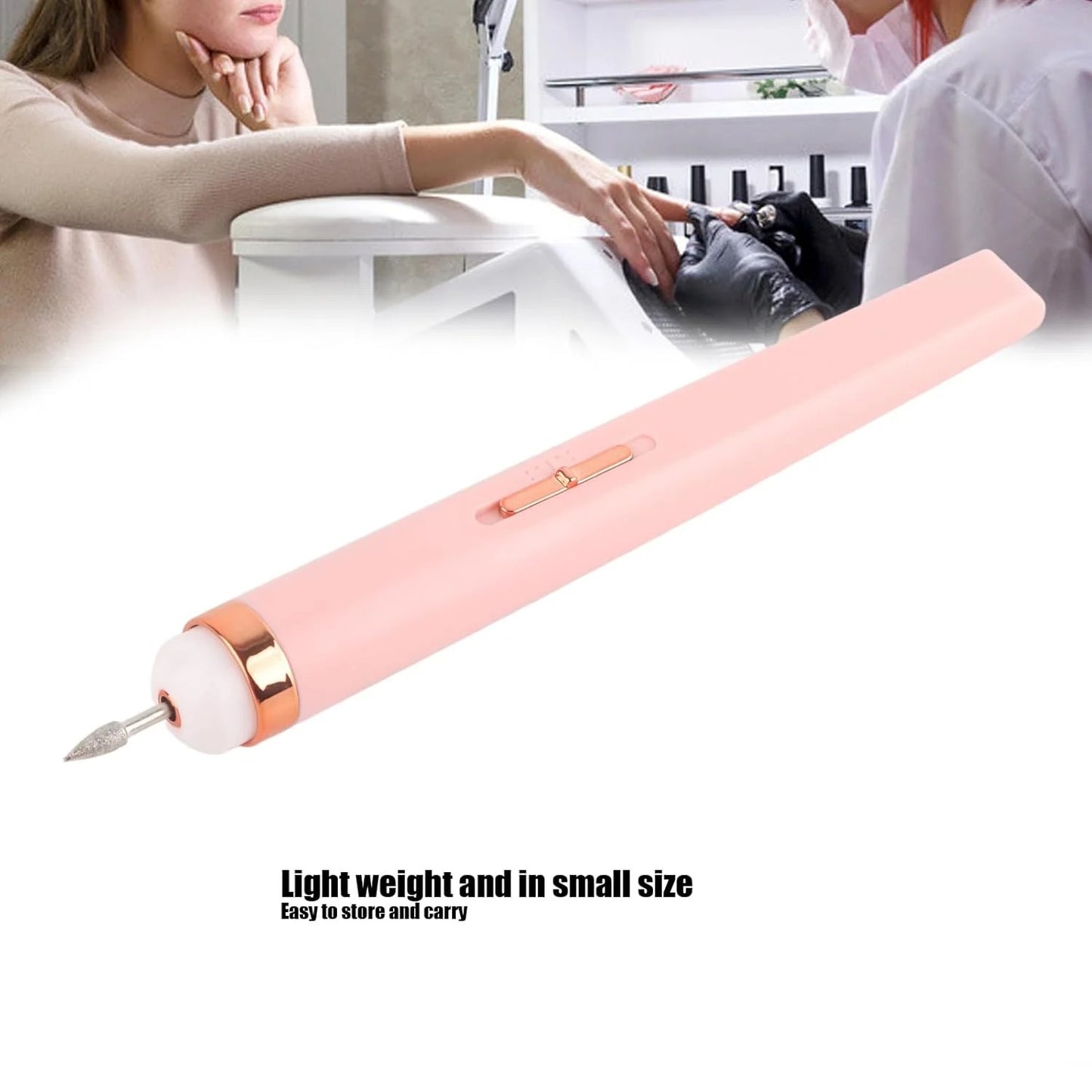 Rechargeable Salon Nails Kit – FLOWERS Salon Nails Professional Nail Care Tool