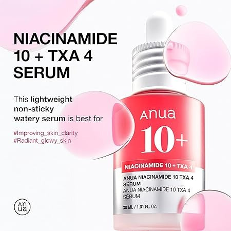 Anua - Niacinamide 10% + TXA 4% Brightening Serum 30ml