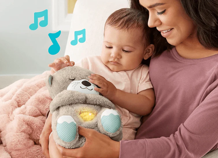Heartbeat & Light-Up Belly Bear