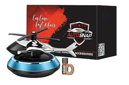 Solar Car Fragrance – Helicopter Solar Aroma Air Freshener
