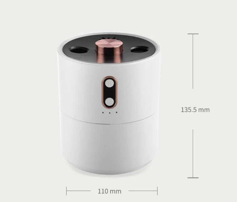 Volcanic Flame Aroma Essential Oil Diffuser USB Portable Jellyfish Air Humidifier Night Light Lamp Fragrance Humidifier