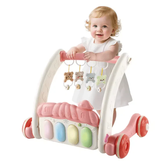 Kids Game 2-in-1 Baby Gym & Walker