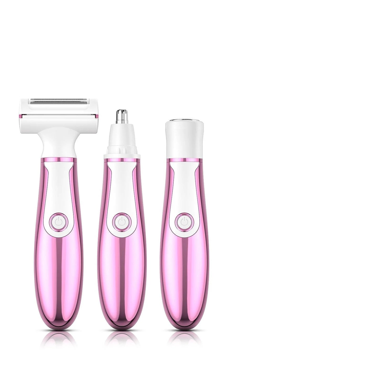 4-In-1 Lady Shaver – USB Rechargeable Multi-Function Grooming Set